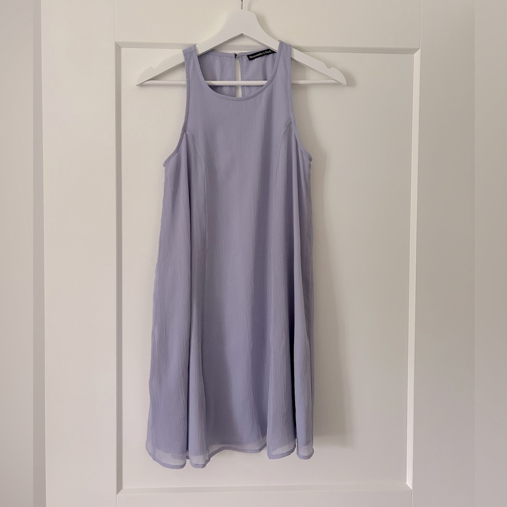 Abercrombie & Fitch Lilac Sleeveless Mini Dress